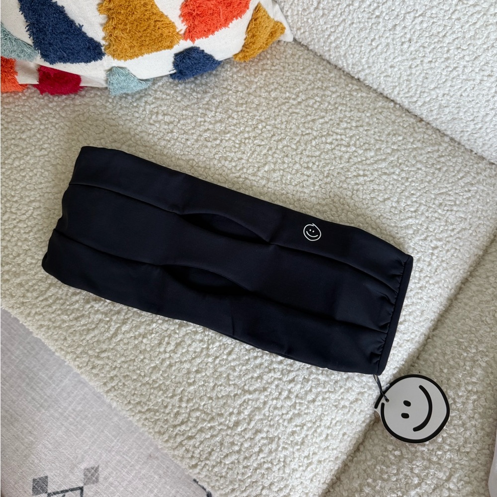 Moana Bikini Black Bandeau Top/Swim/Tube Top